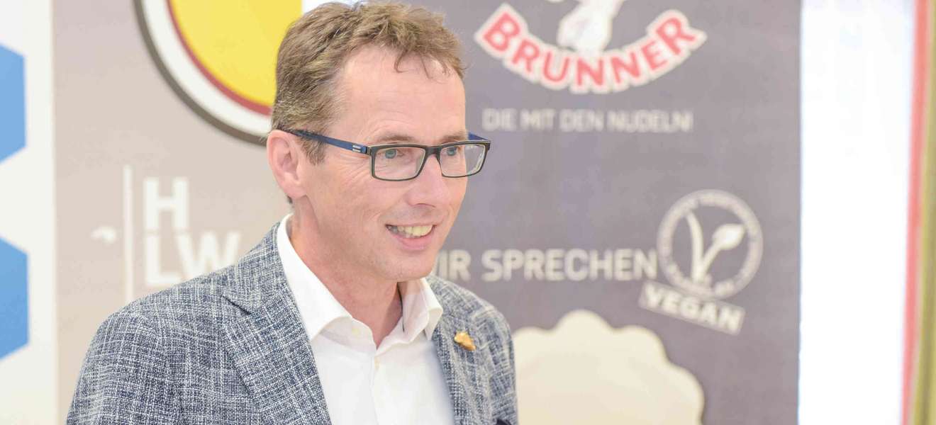 Geschäftsführer der Nudelmanufaktur Albin Brunner.
