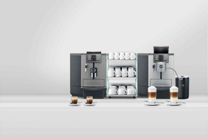 Kaffeevollautomaten von Jura stehen für beste Kaffeequalität, einfache Bedienung und herausragendes Design.
