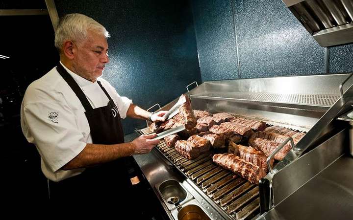 Südamerikanische Steak-Spezialitäten genießt man im »El Gaucho«.