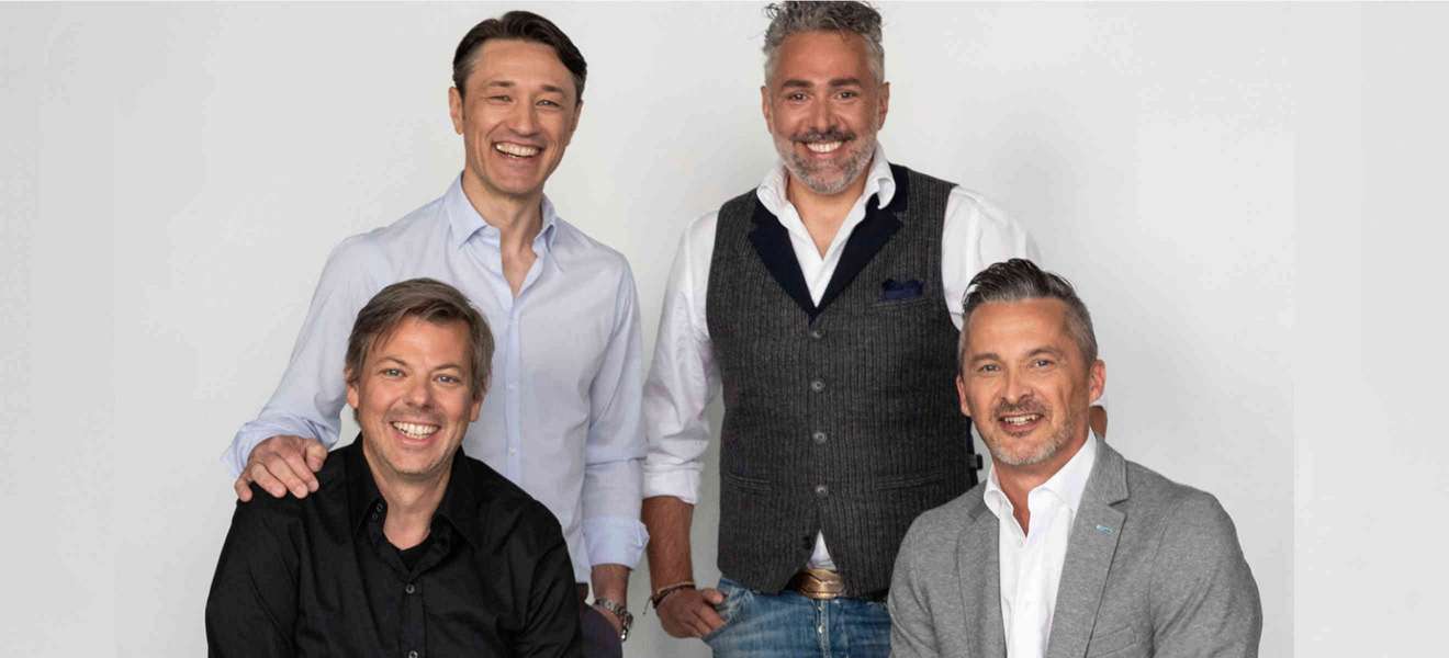 Starkes Team: Ozonos-Erfinder Thomas Brunauer, die neuen Gesellschafter Niko Kovac und Roland Trettl sowie CEO Fredy Scheucher.