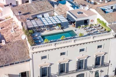 Das »Sant Francesc« liegt direkt im Zentrum Palmas, mit spektakulärem Rooftop-Pool.