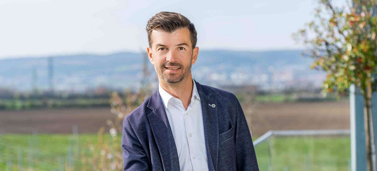 Bernd Demmerer ist Salesmanager am Weingut Esterházy.