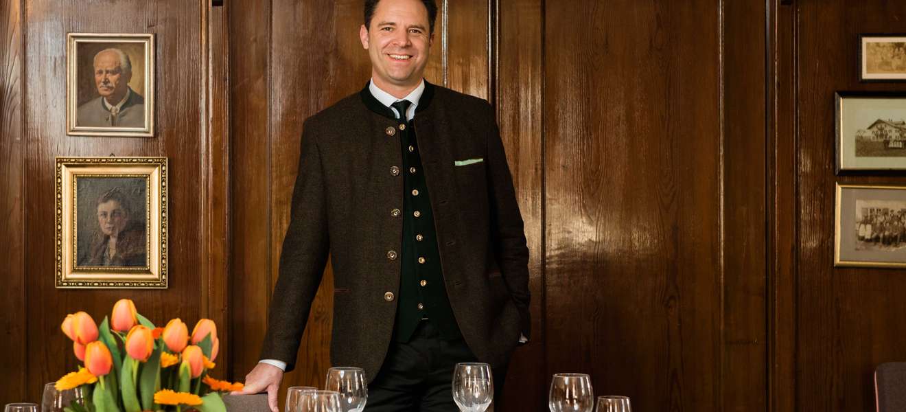 Christian Hollweck Direktor des Brauereigasthof Hotel Aying