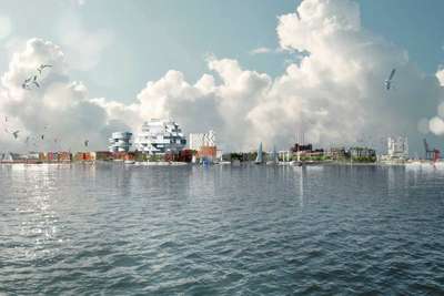 Nordhavn: »Ein neues Stadtviertel auf einem ehemaligen Hafen-areal, ein Aussichtsrestaurant auf einem ehemaligen Silo. Solche Landmarks sind zwar nicht typisch dänisch, aber hier stimmt alles!« Entwurf: COBE, Sleth Modernism, Polyform and Rambøll, sei