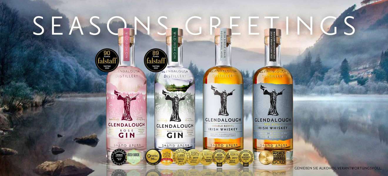 Exklusives Glendalough Gin & Whiskey Paket aus Irland gewinnen