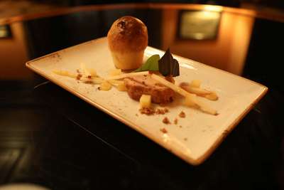 Foie Gras mit Quitte und Brioche