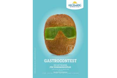 Das Plakat vom Kröswang »Gastrocontest«.