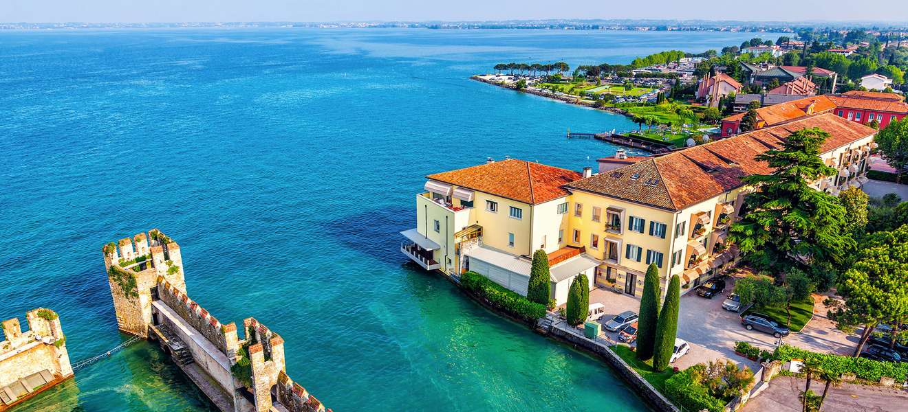 Der Gardasee ist der größte See Italiens.