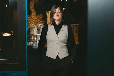 Katharina Schwaller, Barchefin der »D-Bar«.