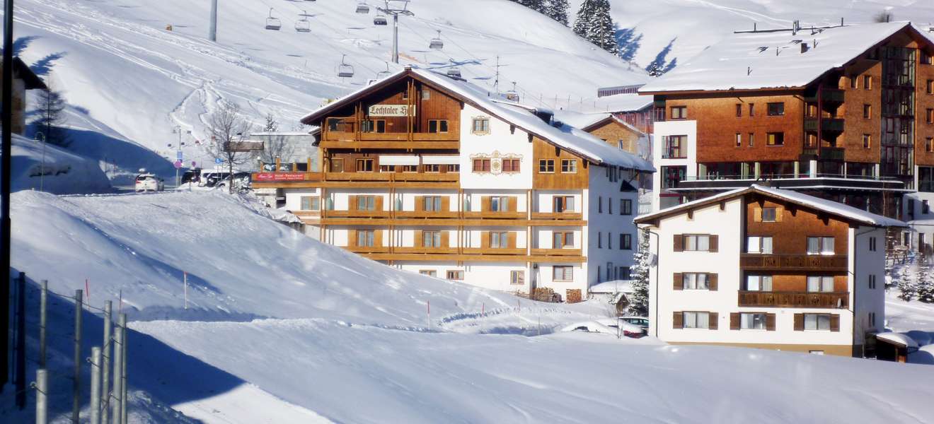 Das Boutique Hotel »Lechtaler Hof« am Arlberg.