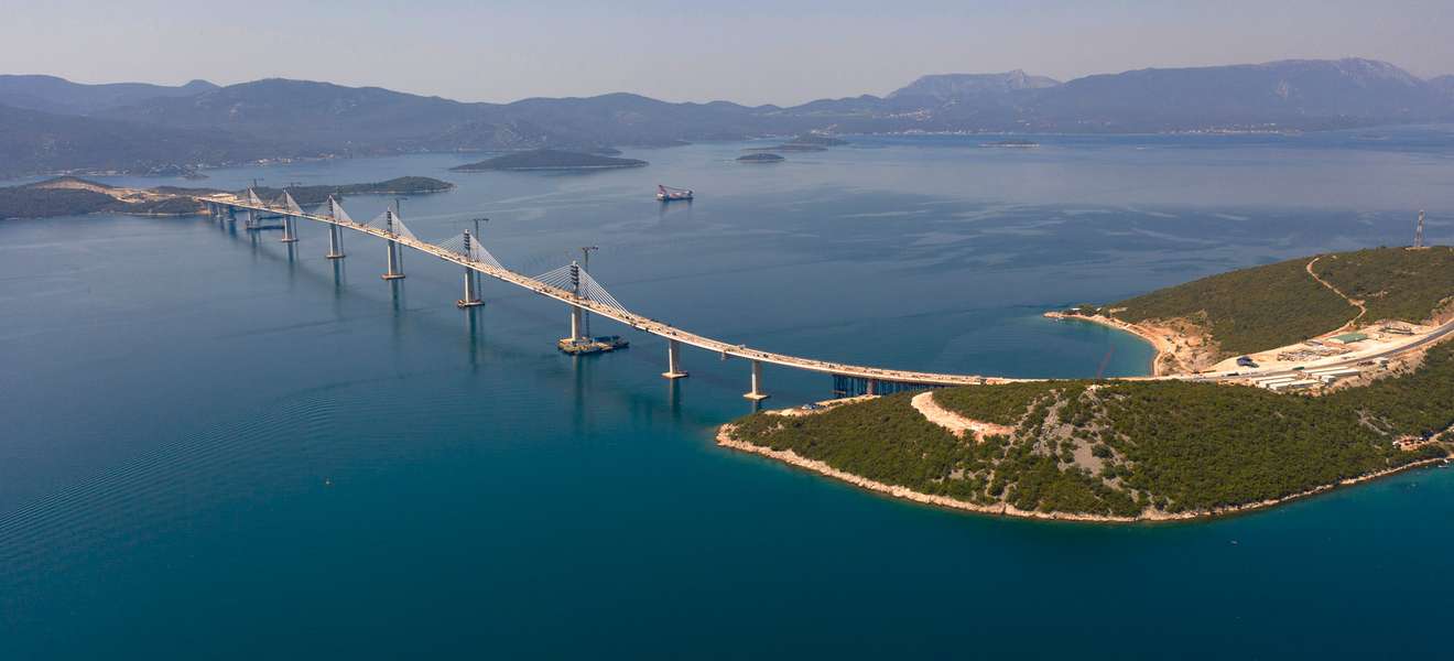 Pelješac-Brücke Kroatien Dubrovnik