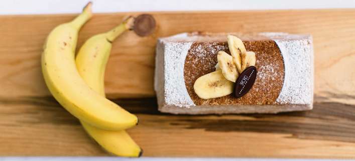 Ein fruchtiger Klassiker: Bananenkuchen, oder auch Bananenbrot.