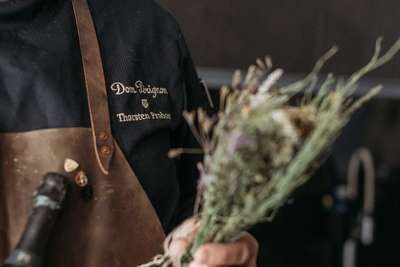 Dom Pérignon in der Kräuterwerkstatt Lech, Thorsten Probost