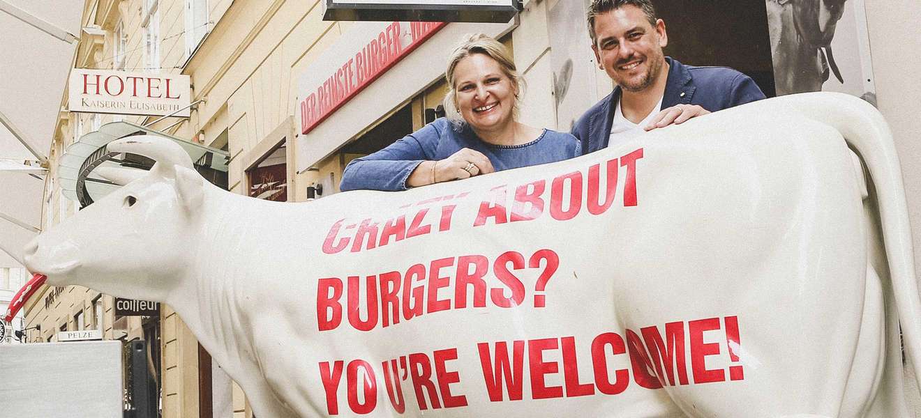 Gabriele und Robert Huth expandieren mit ihrem Burger-Konzept »Rinderwahn«