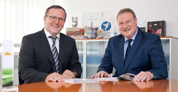 Die beiden KARNERTA Geschäftsführer Reinhard Fritz (l.) und Franz Tremschnig (r.)