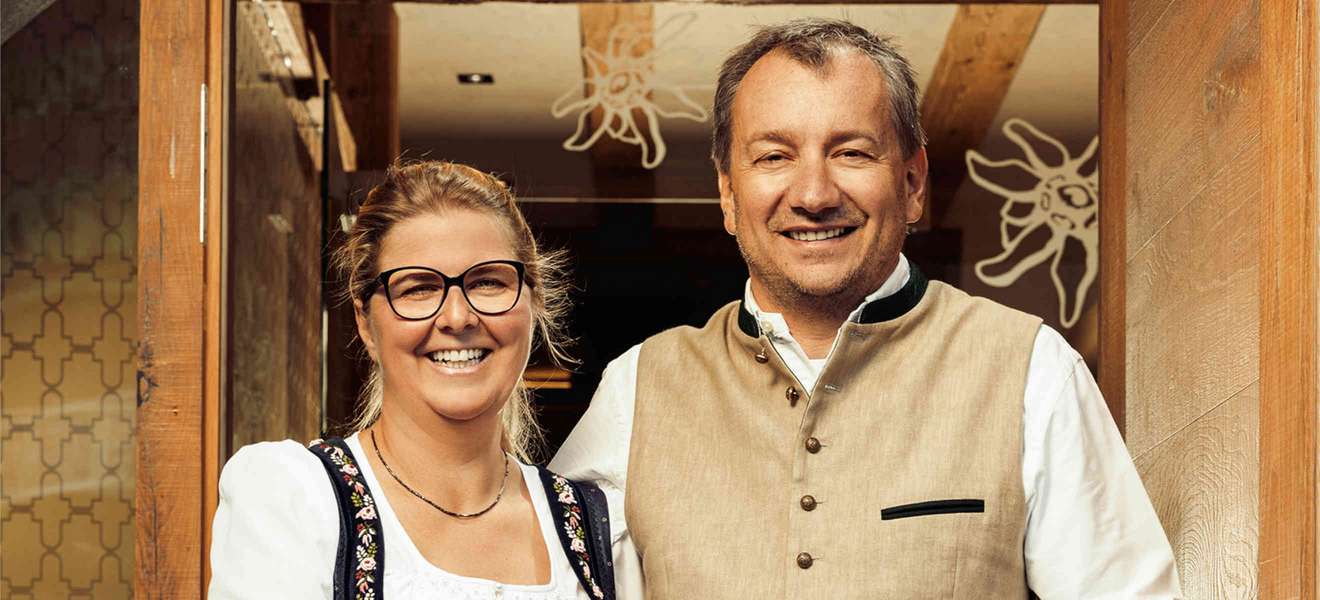 Christina und Rainer Müller: Hotelchefs des Vier-Sterne-Hotels mit einer der 100 besten Weinkarten Österreichs.