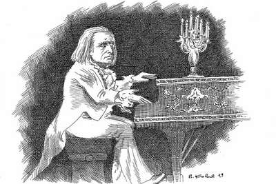 Franz Liszt, ein früher Popstar.