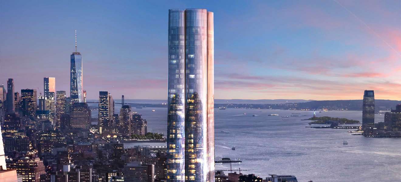 Fifteen Hudson Yards – 285 Wohnungen in einem 88 Stockwerke hohen Turm, der Teil eines Stadtentwicklungsprojekts an der West Side ist. livehudsonyards.com