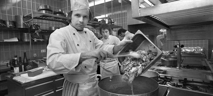 Meister seiner Zunft: Ab 1971 leitete Witzigmann die Küche im »Tantris«