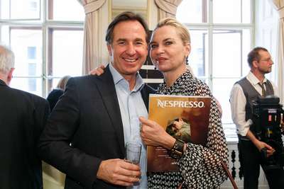 Gastronom Mario Plachutta und Journalistin Sylvia Sedlnitzky.