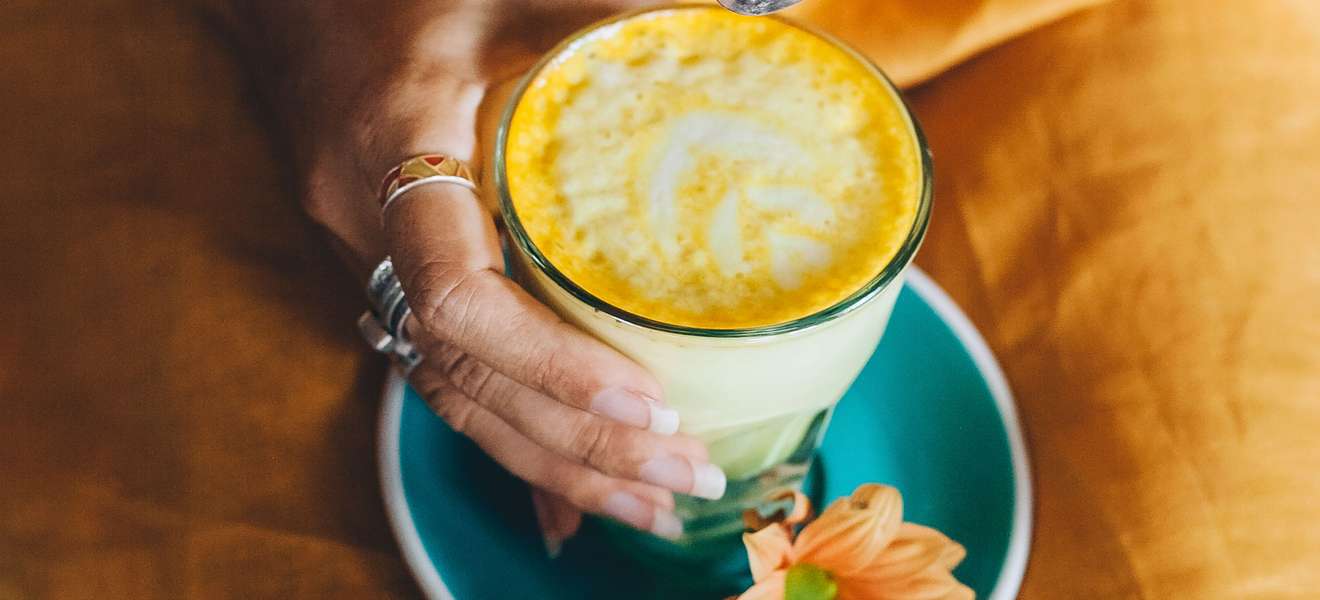 Golden Milk Kaffee