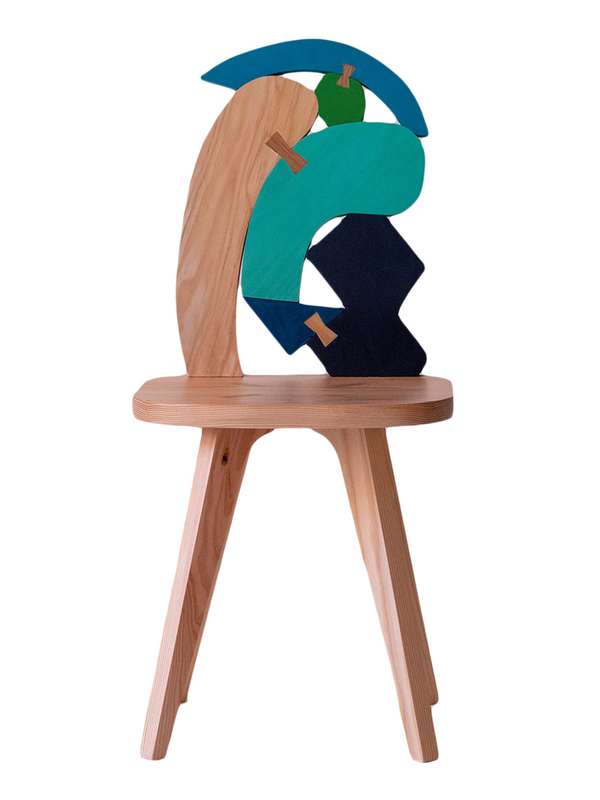 Dieser Sessel aus der Abstract Assembly Collection von Donna Wilson heißt einfach »Chair No. 2«. donnawilson.com