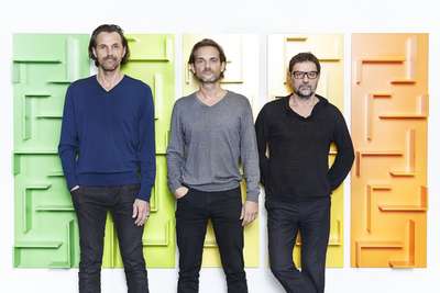 Das Designer Team: Harald Hatschenberger, Henning Weimar und Thomas Neuber (v.l.)