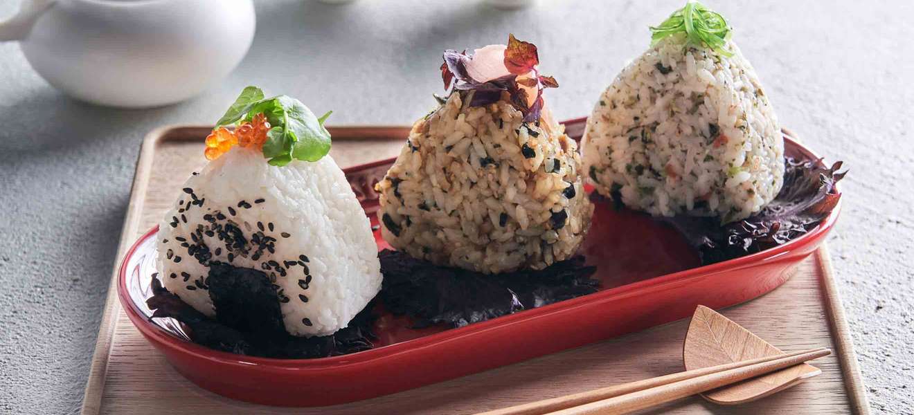 Japanisches Reisgericht: Onigiri
