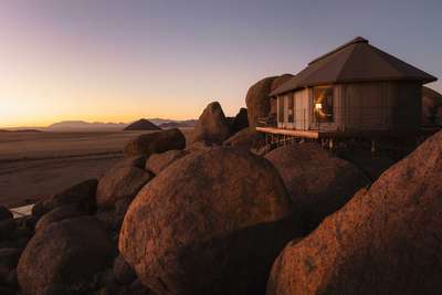 Zannier Hotels, Luxus-Camping in Namibia