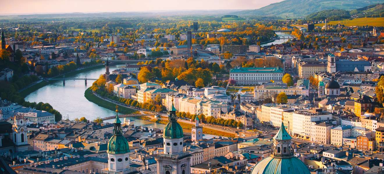 Bird´s eye view of Vienna