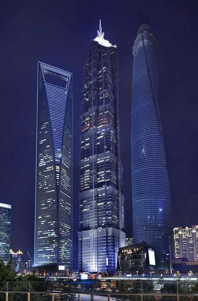 Jin Mao Tower – Shanghai, China (Bildmitte)