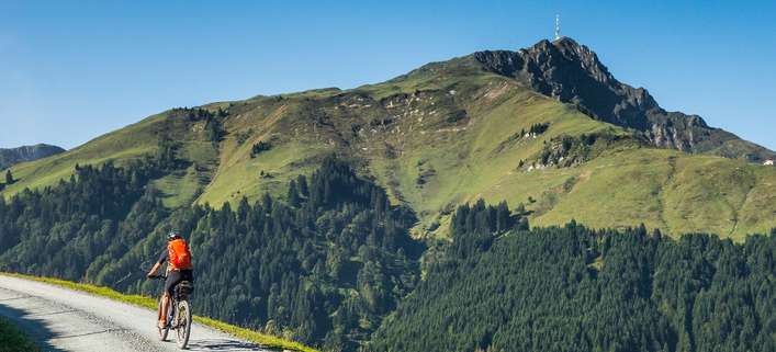 Die Region um Kitzbühel ist ein Paradies für Biker.
