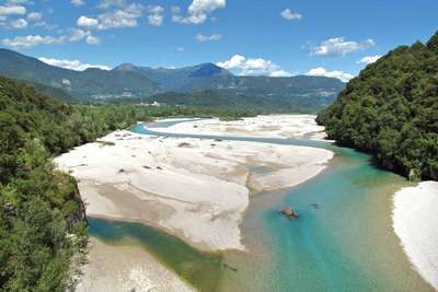 Der Tagliamento ist Europas letzter großer, ungebändigter Alpenfluss.