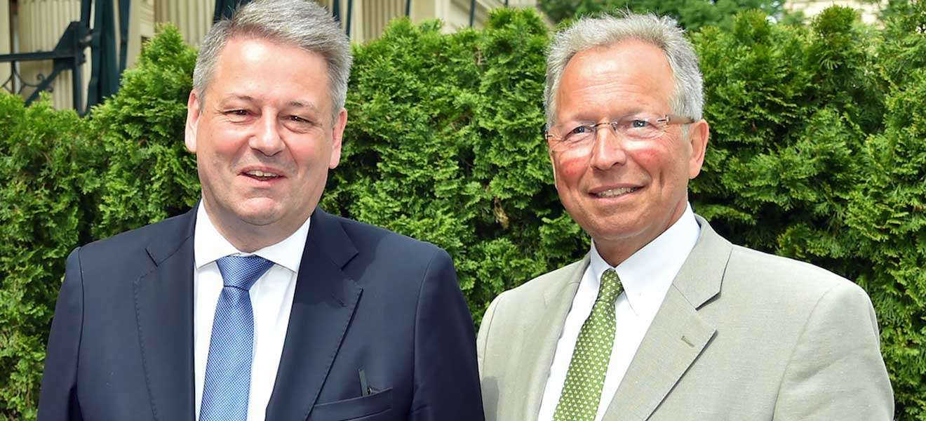Landwirtschaftsminister DI Andrä Rupprechter und Dr. Ferdinand Maier, Präsident Kuratorium Kulinarisches Erbe Österreich