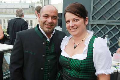 Gäste aus der Steiermark: Mario und Eva Wutte, Sieger in der Kategorie Ambiente