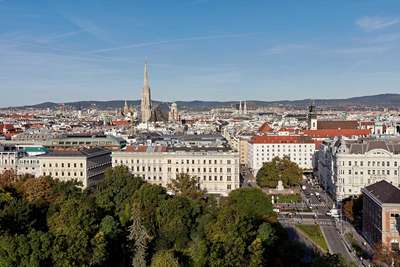 Traumhafter Blick über Wien
