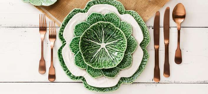 Mit der Keramik-Serie von Dalani macht Salat essen auch dem Auge Spaß.