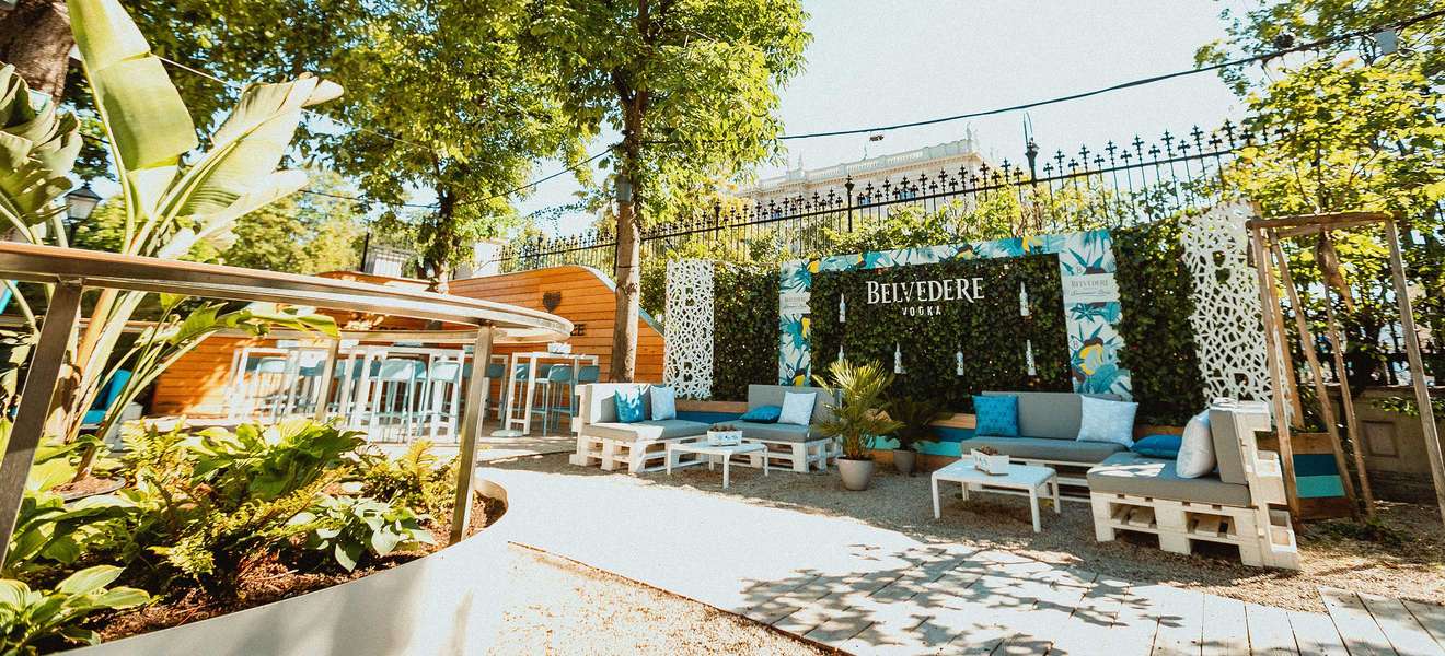 »Belvedere Summer Bay« im Wiener Volksgarten