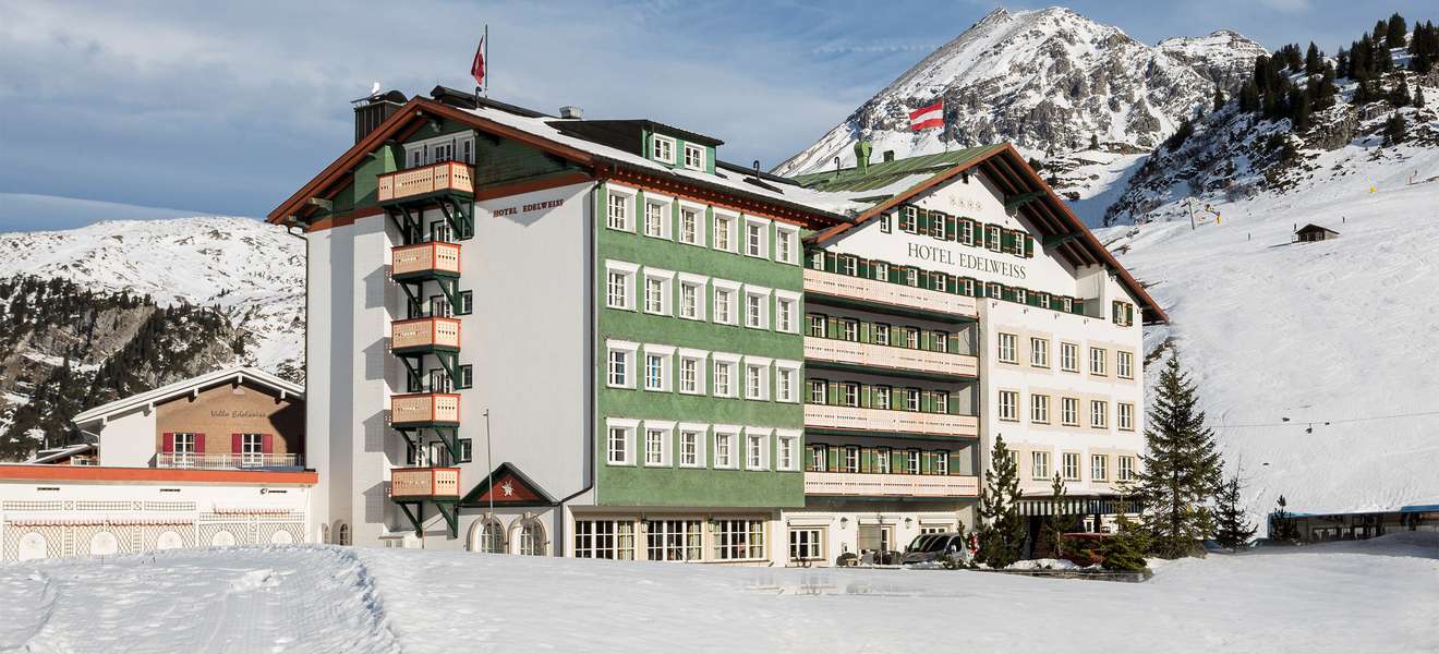 Ds Hotel «Edelweiss» in Zürs am Arlberg