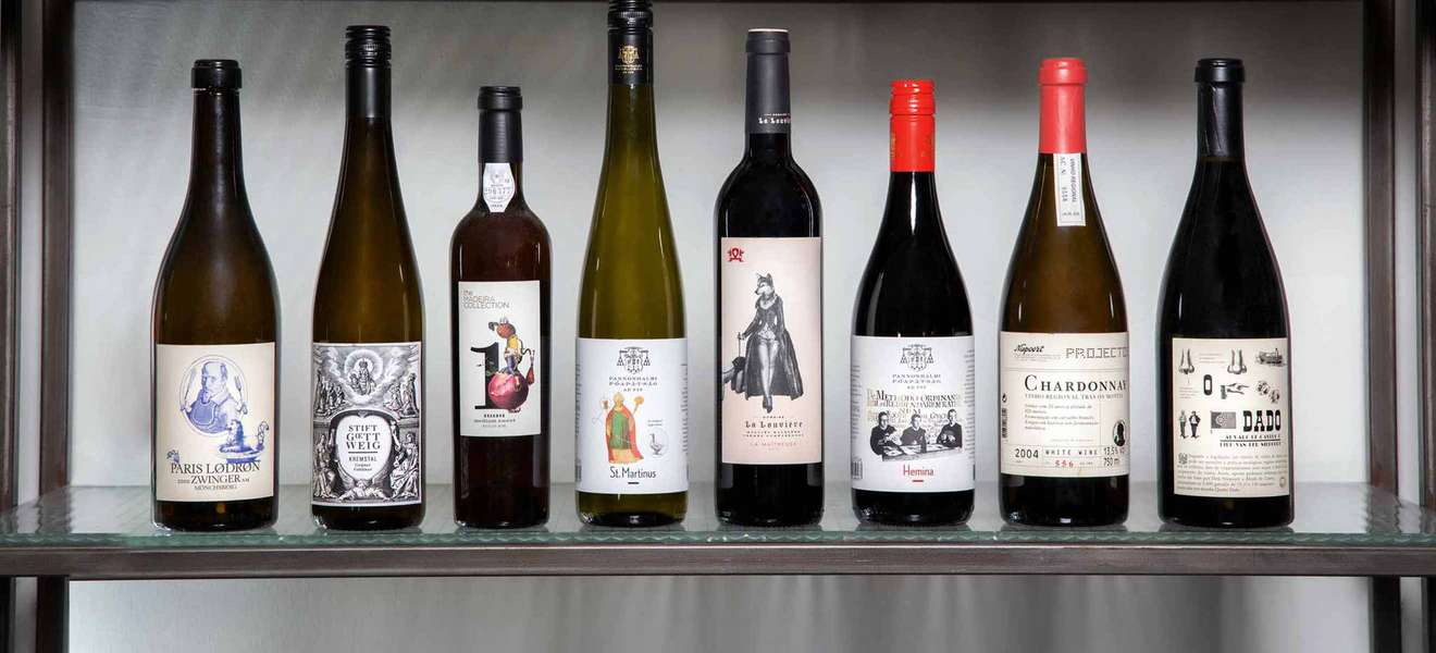 Best of originelle Wein-Etiketten