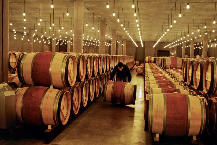 Auf Château Latour dürfen die Weine in Ruhe zur  Perfektion heranreifen.