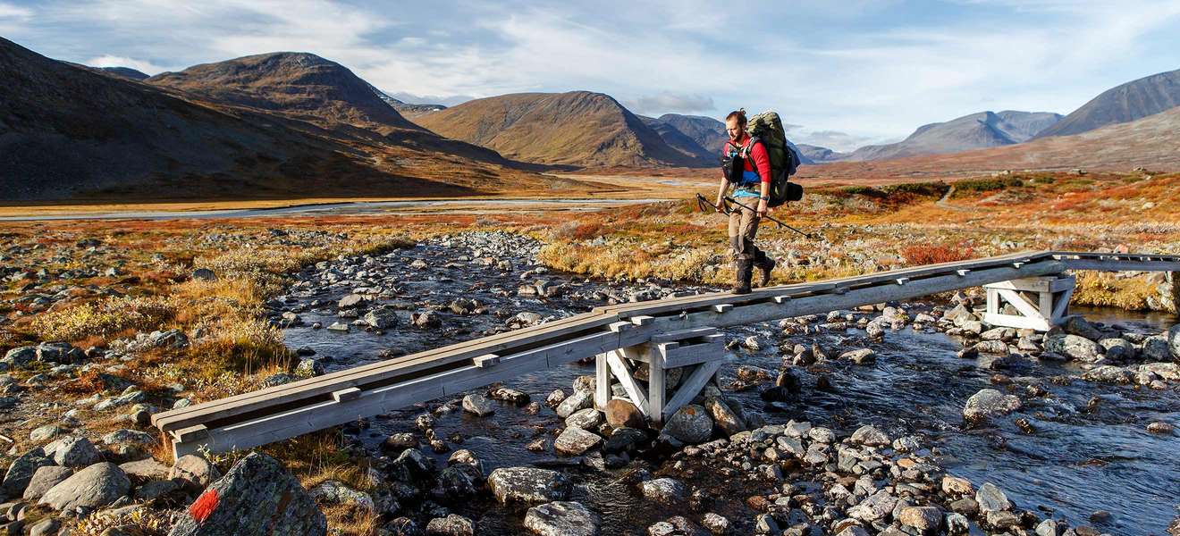 Langstrecke: Am Kungsleden Wandertrail in Lapland