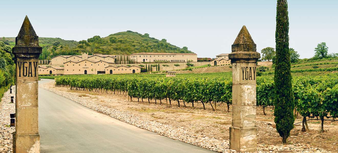 Das beeindruckende Ensemble von Castillo Ygay ist dem  Château Lafite-Rothschild in Bordeaux nachempfunden.