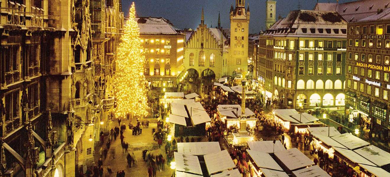 Der Christkindlmarkt am Marienplatz gilt als das Müncher Original.