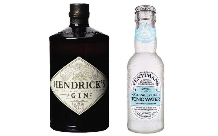 Hendrick’s Gin + Fentimans Naturally Light Tonic Water