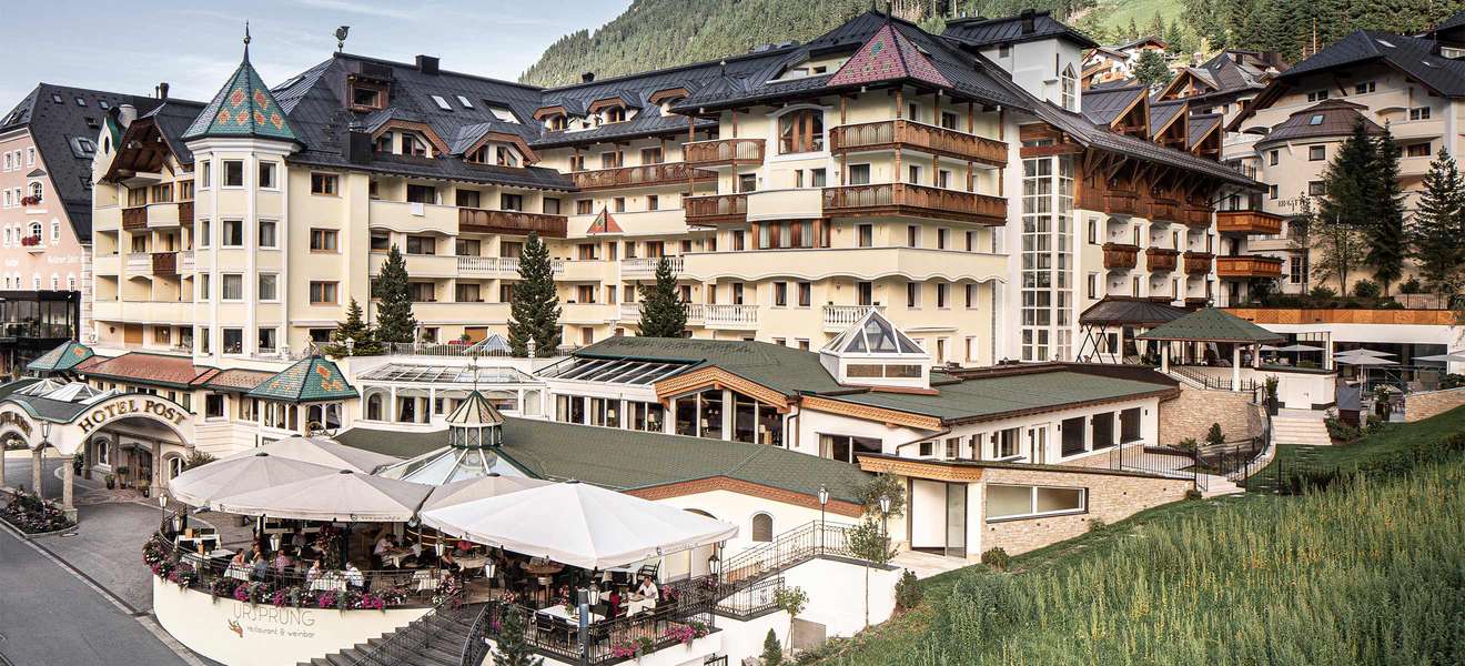 Alpin-Deluxe im Vier-Sterne-Superior-Hotel »Post« in Ischgl.