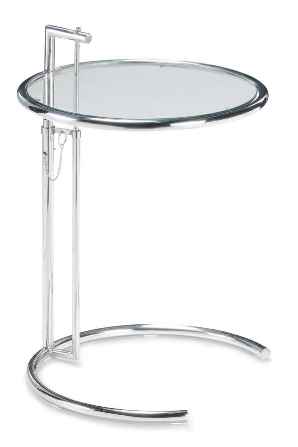 Der »Adjustable Table« ist in der Höhe verstellbar. Ein ebenso genialer Einfall wie Entwurf.  ambientedirect.com