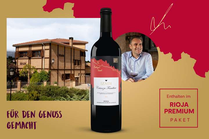 Lalo Antón, Besitzer Bodega Izadi. Izadi Crianza Familia 2015 »Rioja Edition«