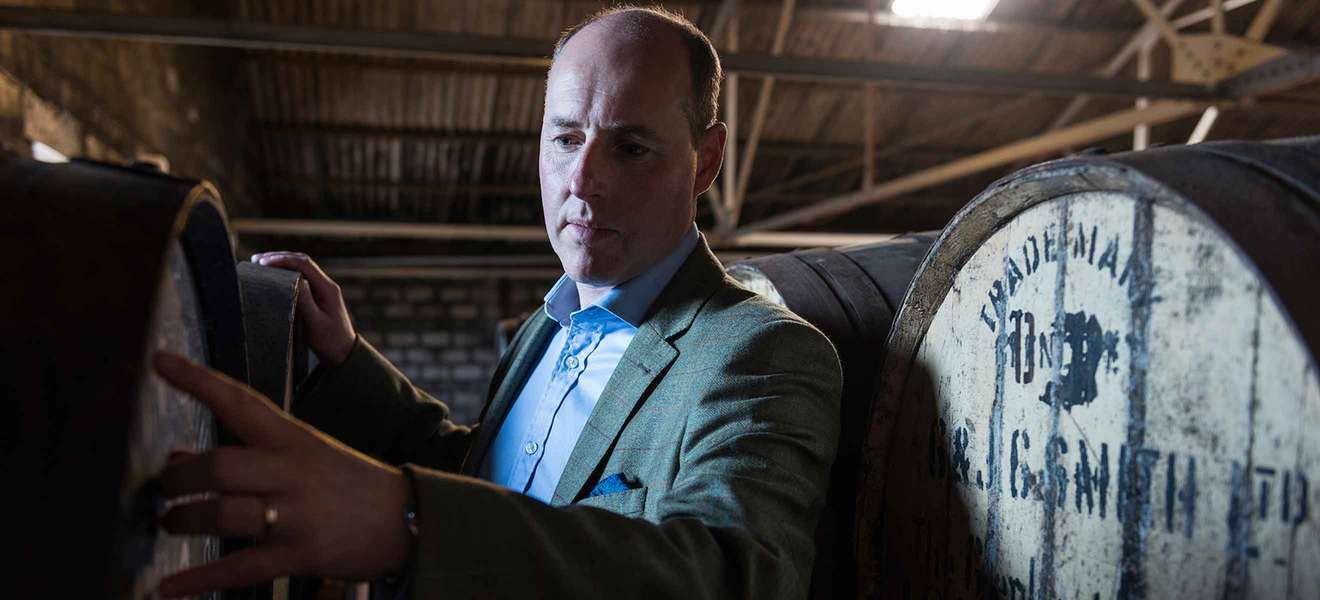 Stephen Rankin führt die Whisky Destillerie Gordon & McPhail in der bereits vierten Generation.