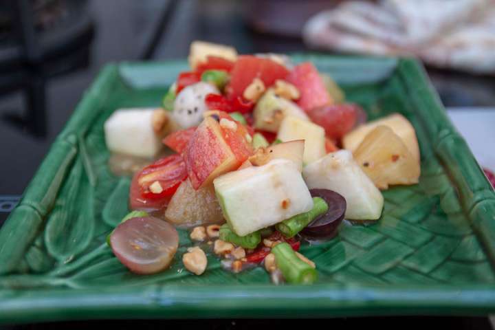 Drachenfrucht-Salat